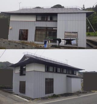 【R8新】国道沿いの角地物件であるため、只見の雪対策を考慮した改修が自慢の物件となります！80